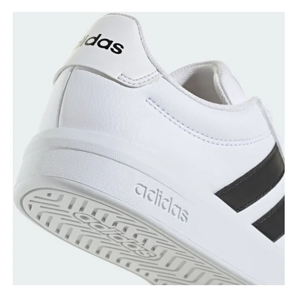 Adidas Grand Court Base 3.0 Jr4616 Beyaz-Siyah Kadın Sneaker - Görsel 6