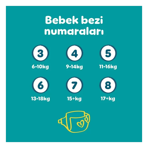 Prima Aktif 4 Numara Maxi 104'lü Bebek Bezi - Görsel 5