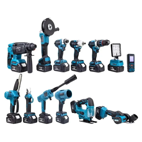 Dawreek 13'li Set Darbeli Akülü Vidalama 350 Nm Tork Ve 4 Akü İle Ergonomik Taşıma Çantası - Görsel 6