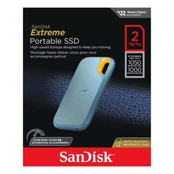 Sandisk Extreme V2 Sdssde61-2t00-G25b USB 3.2 2 TB Taşınabilir SSD - Görsel 6