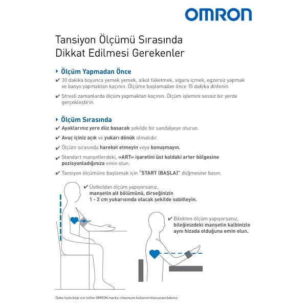 Omron M2+ Digital Koldan Ölçer Tansiyon Aleti - Görsel 8