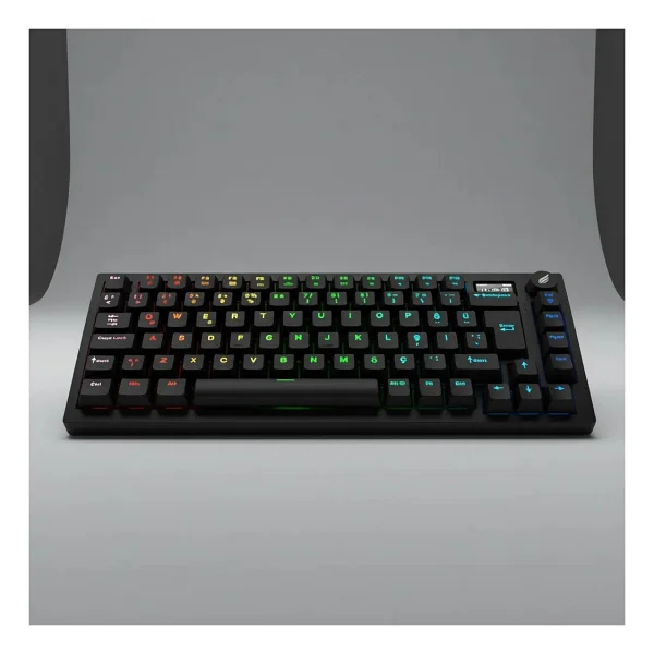 Hawk Gaming Chair Hk520 RGB %75 Prelubed Switch Kablolu/Kablosuz Mekanik Oyuncu Klavyesi - Görsel 8