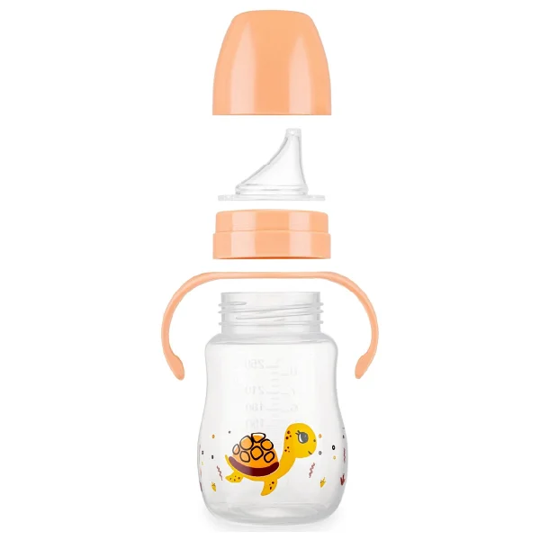 Babyjem Damlatmayan Suluk Alıştırma Bardağı 250 Ml Turuncu - Görsel 4