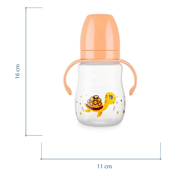 Babyjem Damlatmayan Suluk Alıştırma Bardağı 250 Ml Turuncu - Görsel 5