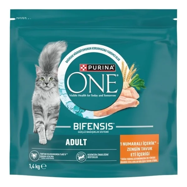 Purina One Tavuklu 1.4 Kg Yetişkin Kedi Maması - Görsel 3