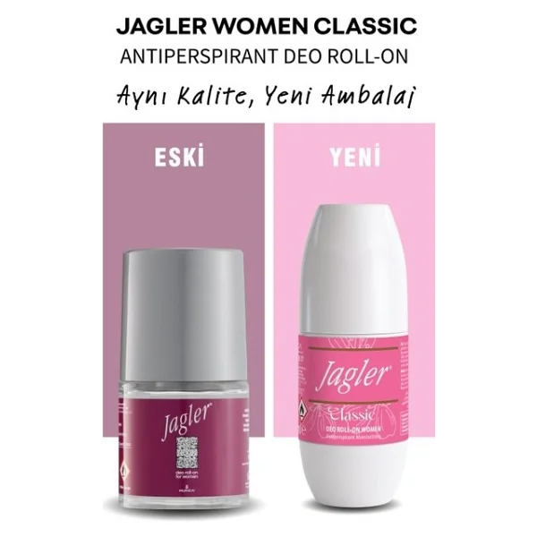 Jagler Women Classic 50 Ml Roll-On - Görsel 3