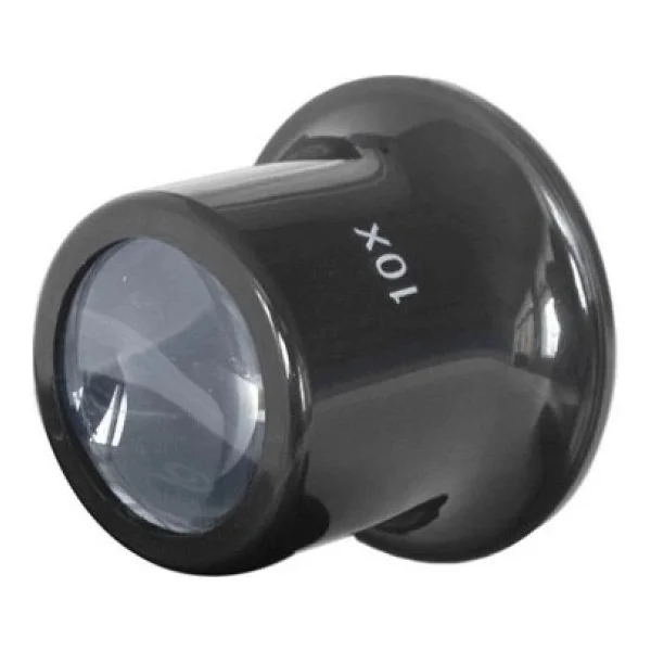 10x Büyütmeli,Saat,Takı Onarım Için Cam Lensli Optik Göz Büyüteç - Görsel 4