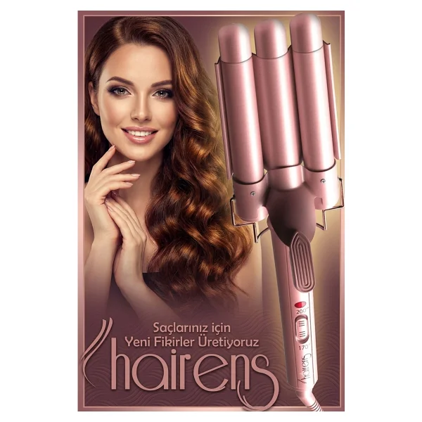 Hairens Hrs-190 25 Mm Wag Saç Maşası - Görsel 10