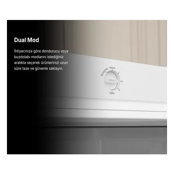Tecna Tde 7308 Nf Dual 7 Çekmeceli Dikey Derin Dondurucu - Görsel 7