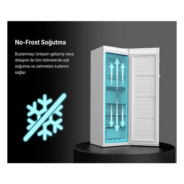 Tecna Tde 7308 Nf Dual 7 Çekmeceli Dikey Derin Dondurucu - Görsel 8