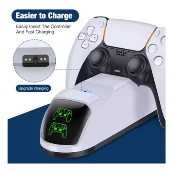 PS5 Dualsense Şarj Istasyonu Playstation 5 Uyumlu Charging Station - Görsel 8