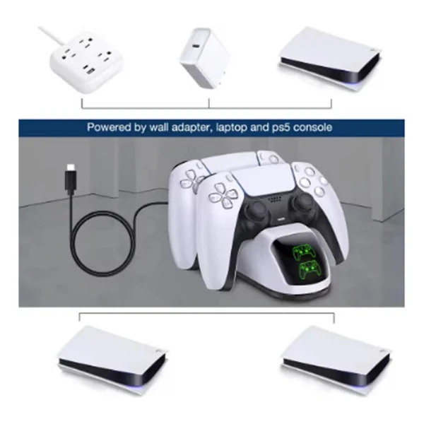 PS5 Dualsense Şarj Istasyonu Playstation 5 Uyumlu Charging Station - Görsel 10