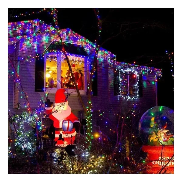 Gd957 Şerit Pilli Aydınlatma 3 Metre 30 Adet RGB Peri LED - Görsel 5
