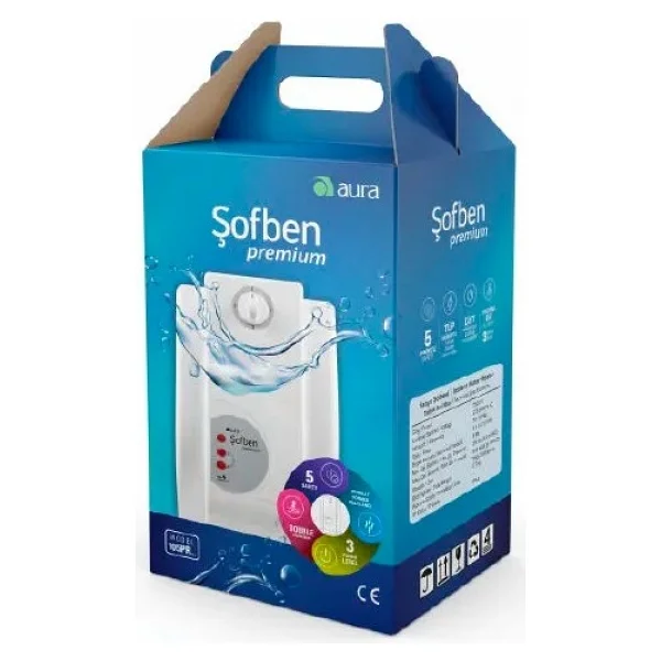 İhlas Aura Premium 105pr Elektrikli Şofben - Görsel 2