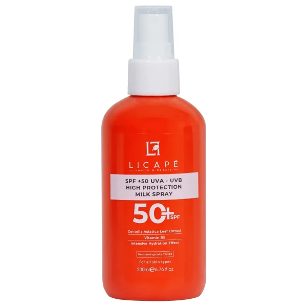 Licape Güneş Koruyucu Sprey Süt Spf 50+ 200 Ml - Görsel 2
