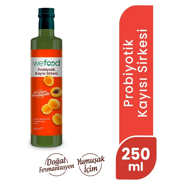Wefood Probiyotik Kayısı Sirkesi 250 Ml - Görsel 8