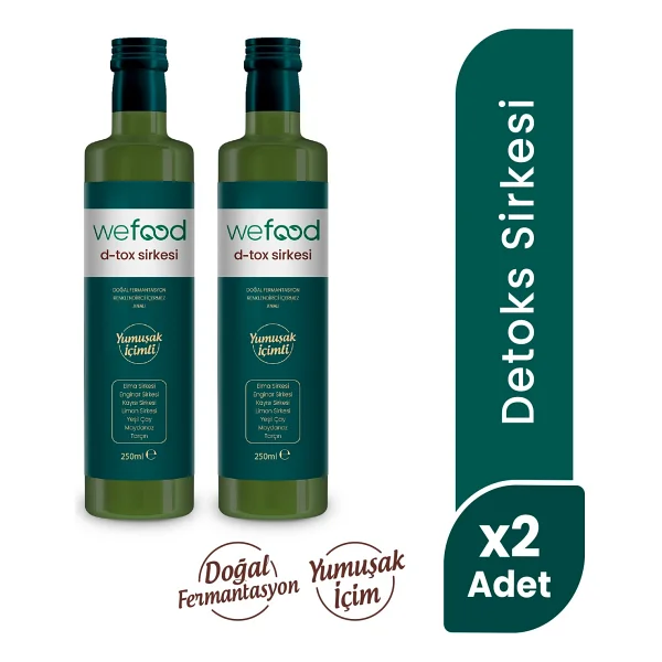 Wefood Detoks Sirkesi 250 Ml 2'li - Görsel 5