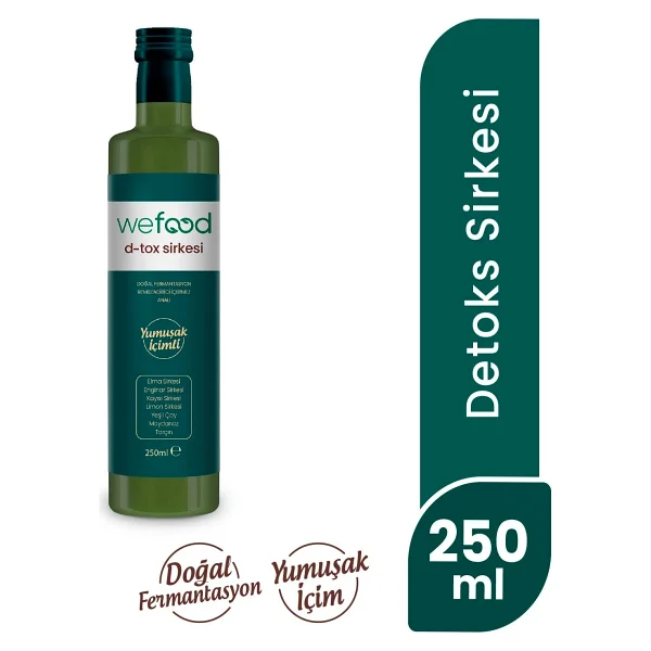 Wefood Detoks Sirkesi 250 Ml - Görsel 6