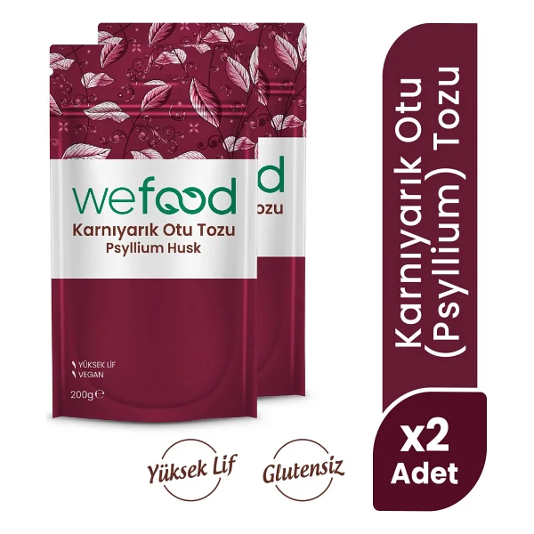 Wefood Karnıyarık Otu Tozu 200 Gr 2'li - Görsel 9