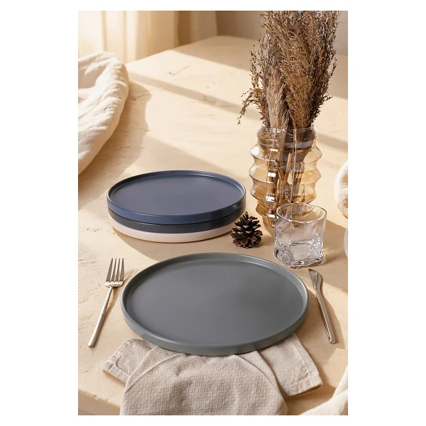 Keramika River Stackable Servis Tabağı 27 cm 4 Adet 324-399-627-950 - Görsel 4
