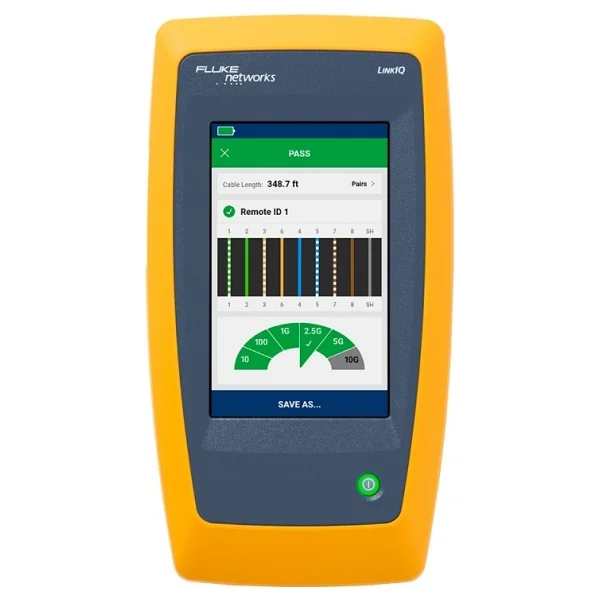 Fluke Networks Lıq-100 Kablo+Ağ Test Cihazı - Görsel 6