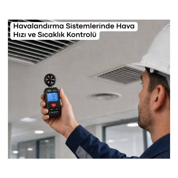 Benetech Gt8160 Mini Anemometre - Görsel 6