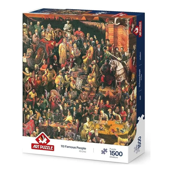 Art Puzzle 113 Ünlü Puzzle 1500 Parça 4000 - Görsel 3