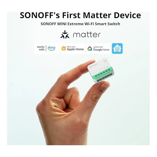 Sonoff Mini R4 Matter Akıllı Röle - Görsel 2