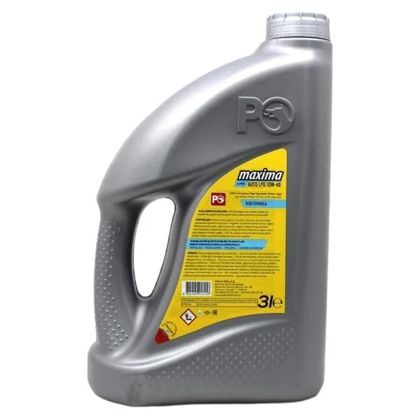 Petrol Ofisi Maxima Auto Lpg 10w-40 3 Lt Motor Yağı - Görsel 8