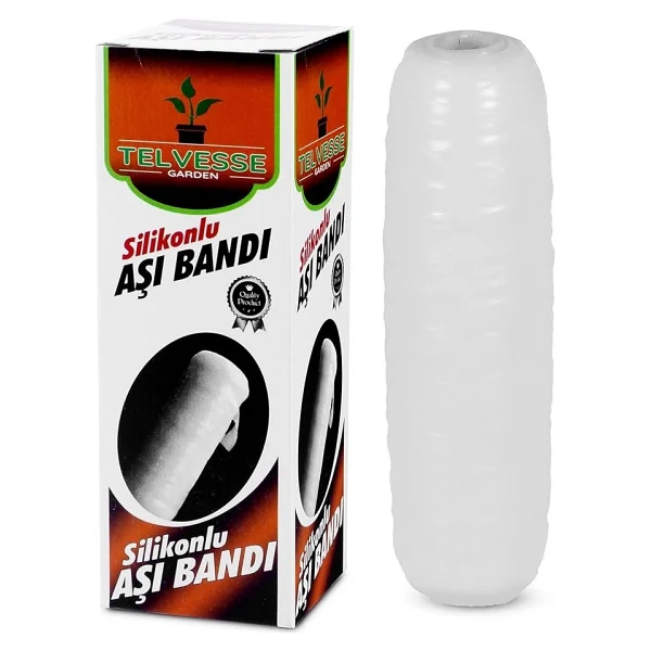 Aşı Bandı + Aşı Macunu 2'li Set Ağaç Budama Aşılama Macunu Bant Seti Aşılama Aleti - Görsel 5