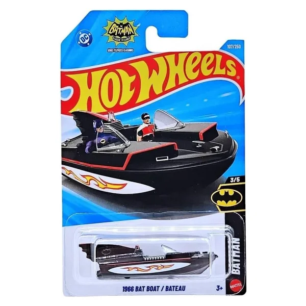 Hot Wheels Batman 1966 Bat Boat Jjj67 - Görsel 2