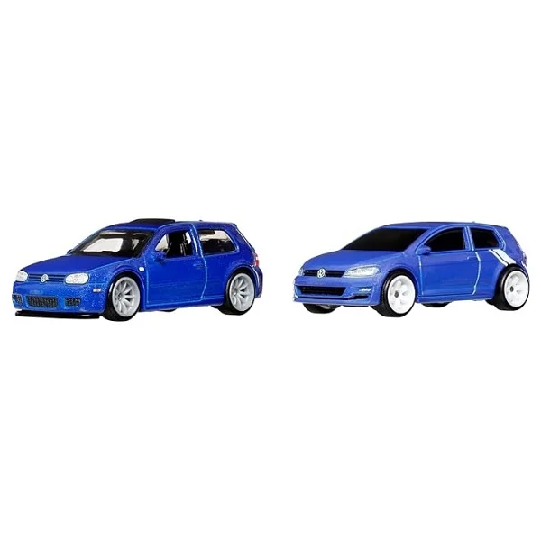 Hot Wheels Premium Car Culture 2004 Volkswagen Golf R32 Ve Volkswagen Golf Mk7 2'li Araba Seti Hbl96-Jhw49 - Görsel 5