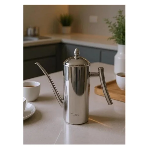 Bambum Zed 1000 Ml Demlik Çelik Yağdanlık - Görsel 2