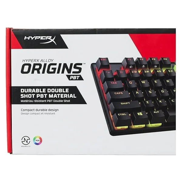 Hyperx Alloy Origins 4p4f6aa RGB Red Switch Kablolu Mekanik Oyuncu Klavyesi - Görsel 4