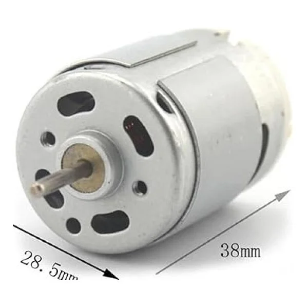 Rs380 6v Dc Motor 11500rpm Yüksek Tork Hız Dıy Rc Oyuncak Model Araba Tekne Bot Uçak Helikopter - Görsel 2