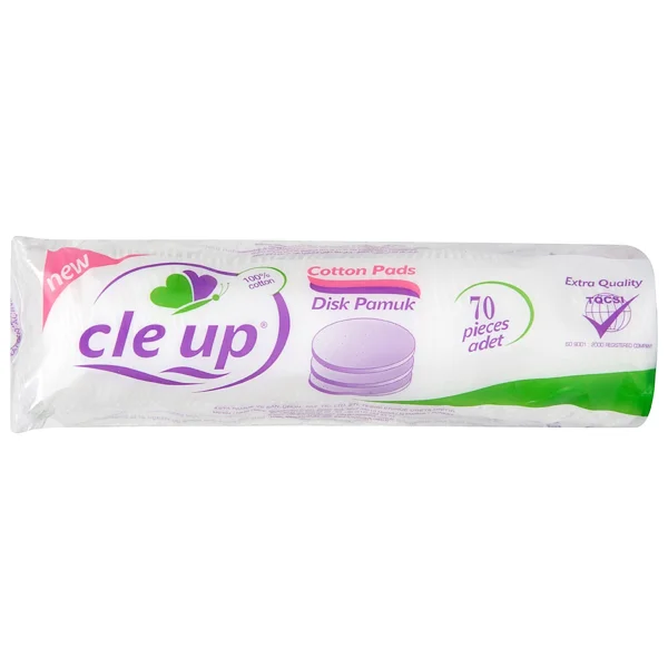 Cle Up Disk Makyaj Pamuğu 70'li - Görsel 2
