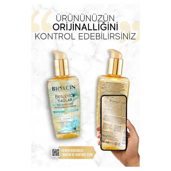 Bioxcin Besleyici Yağlar 150 Ml Saç Bakım Yağı - Görsel 9
