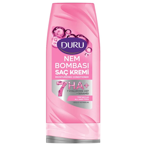 Duru Nem Bombası Güçlü & Parlak 385 Ml Saç Kremi - Görsel 2