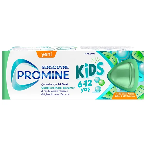 Sensodyne Promine Kids 6-12 Yaş Bubble Gum & Tatlı Nane 50 Ml Diş Macunu - Görsel 2