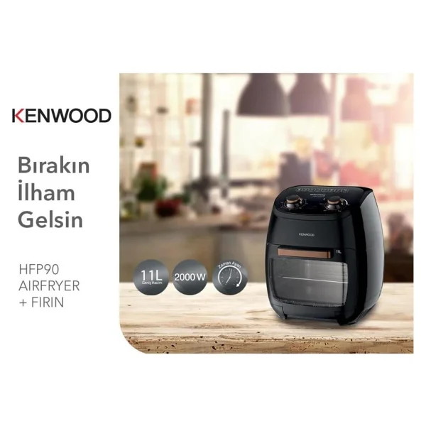 Kenwood Hfp90.000bk 11 Lt Multifonksiyonel Fırın - Görsel 6