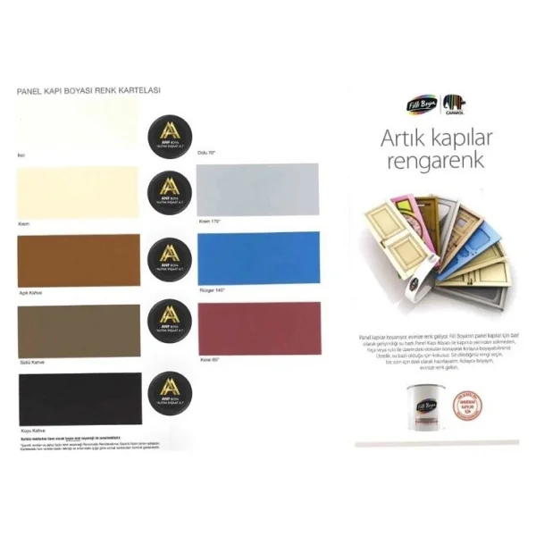 Filli 2.5 Lt Panel Kapı Boyası - Beyaz - Görsel 2