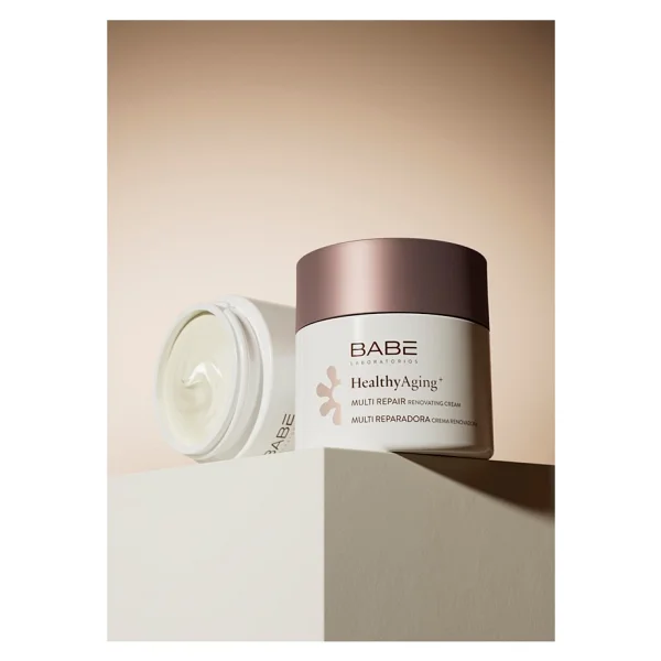 Babe Healthyaging+ Multi Repair Renovating Cream 50 Ml Cilt Yenileyici Gece Bakım Kremi - Görsel 9