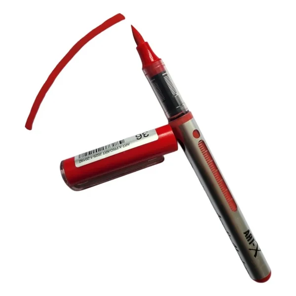 Rich Art-X Pro Fırça Uçlu Akrilik Marker Seti 36 Renk Kristal Kutulu Set - Görsel 8