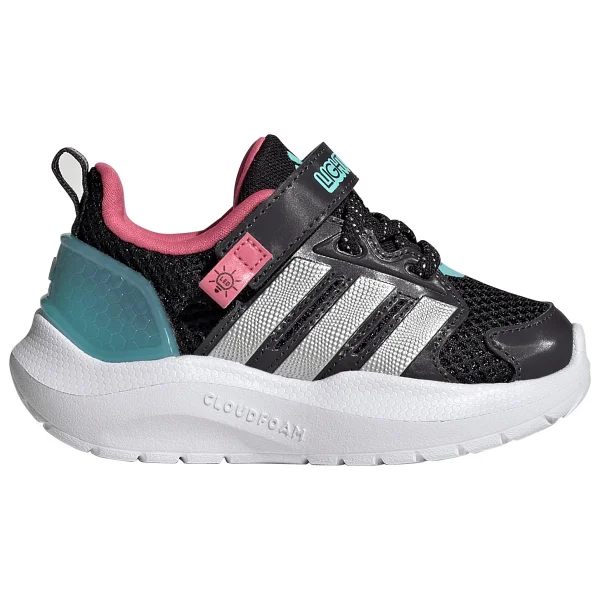 Adidas Lightorama Rnr El I Kj9718 Siyah Bebek Spor Ayakkabı - Görsel 8