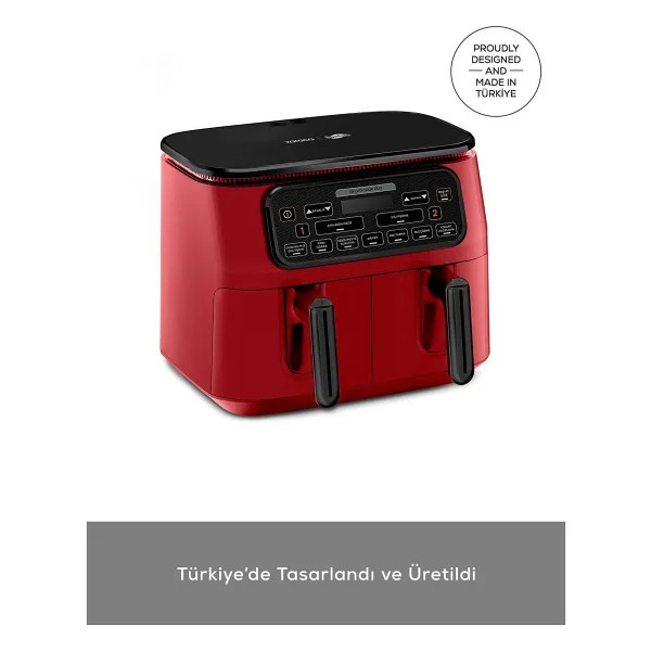 Karaca Air Pro Cook Duo Superfresh 8 Lt Yağsız Fritöz - Görsel 8