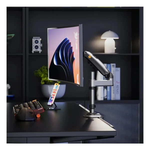 North Bayou H100 17-32 İnç Tek Kollu Amortisörlü Monitör Standı - Görsel 10