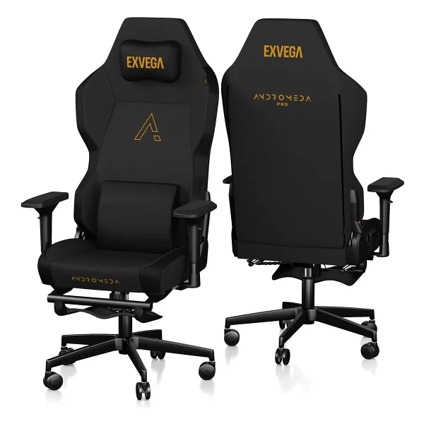 Exvega Andromeda Pro Gold Kumaş Oyuncu Koltuğu - Görsel 2
