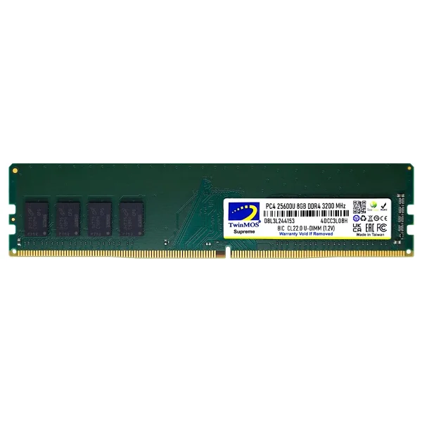 Twinmos 8 GB 3200 MHz DDR4 Cl22 Mdd48gb3200d RAM - Görsel 4