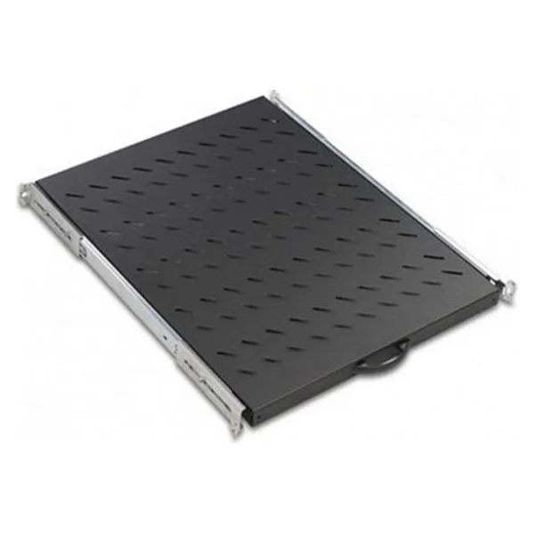 Ager Dikili Tip 19" 1u D1000mm İçin Hareketli Siyah Raf Modülü Ağır Hizmet Tipi Aa-Ahr10-A-B1 - Görsel 3