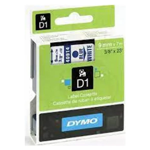Dymo D1 12 Mm X 7 Mt Şeffaf / Siyah Yedek Şerit 45010 - Görsel 7